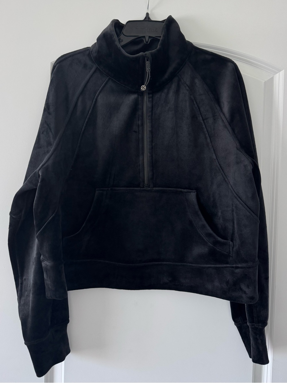 LULULEMON Scuba Oversized Funnel Neck *Velvet BLK M/L
